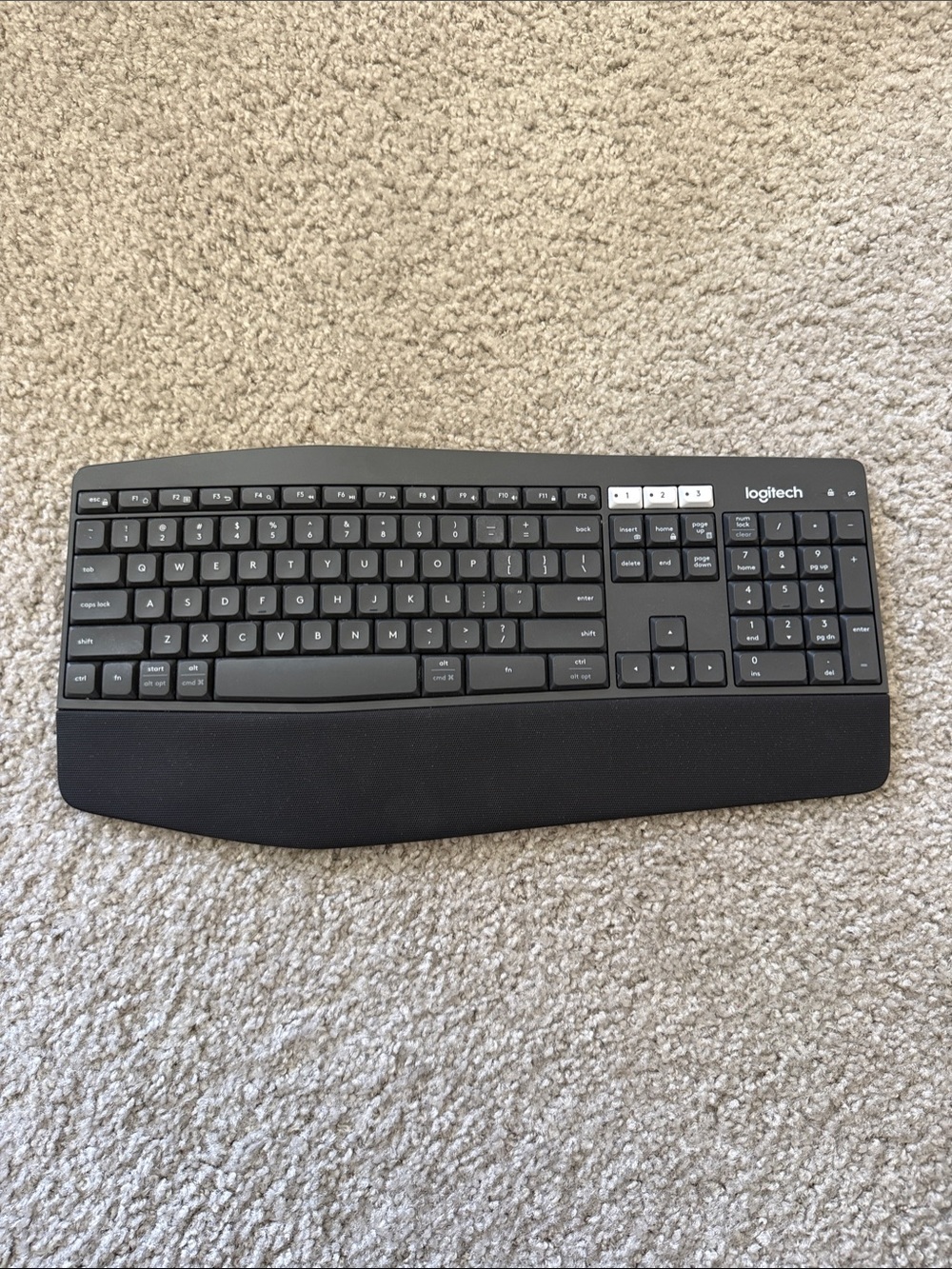 Logitech Black Wireless Keyboard